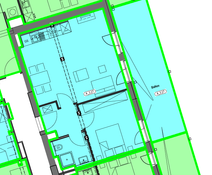 Etagenwohnung Nürnberg Seeleinsbühl - 2 Zimmer, 67 m&sup2;, 920&euro; | Angebot:26246062