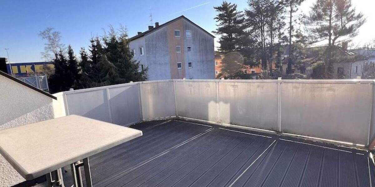 Gemütliches Zuhause mit 15 m² Dachterrasse und Grünblick in ruhiger Wohnlage mit Tiefgarage 2 zimmer