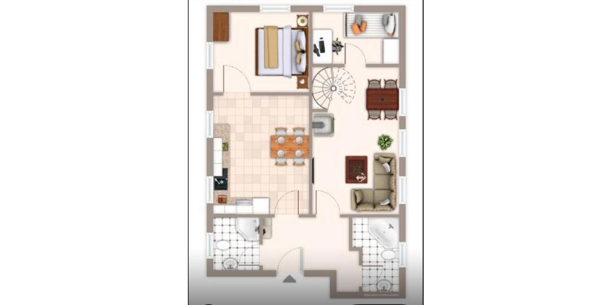 Maisonettenwohnung Nürnberg Gibitzenhof - 5 Zimmer, 90 m&sup2;, 1.600&euro; | Angebot:26624088