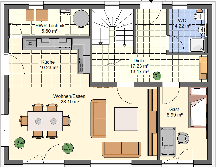 Einfamilienhaus Feucht - 7 Zimmer, 140 m&sup2;, 878.400&euro; | Angebot:26187689