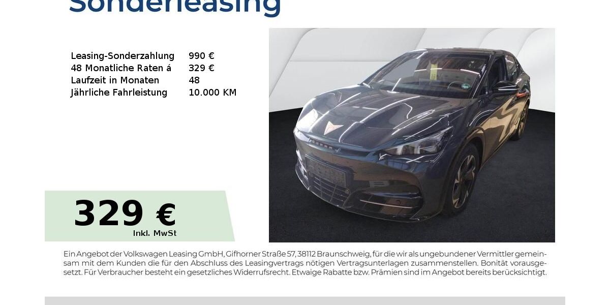 Cupra Tavascan 9.400 km 40.490 &euro; Schwabach 91126