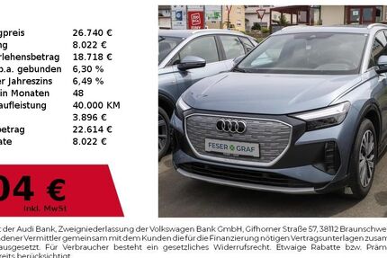 Audi Q4 e-tron 57.950 km 26.740 &euro; Nürnberg 90411