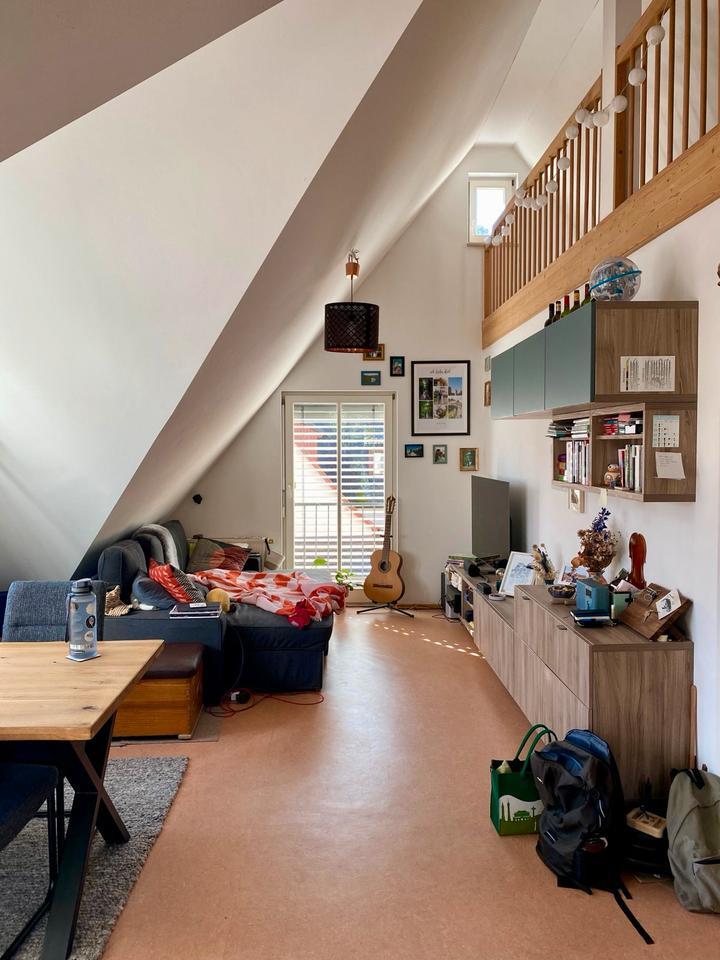 3-Zimmer-Dachgeschosswohnung mit Galerie in Nürnberg-Kraftshof zimmer