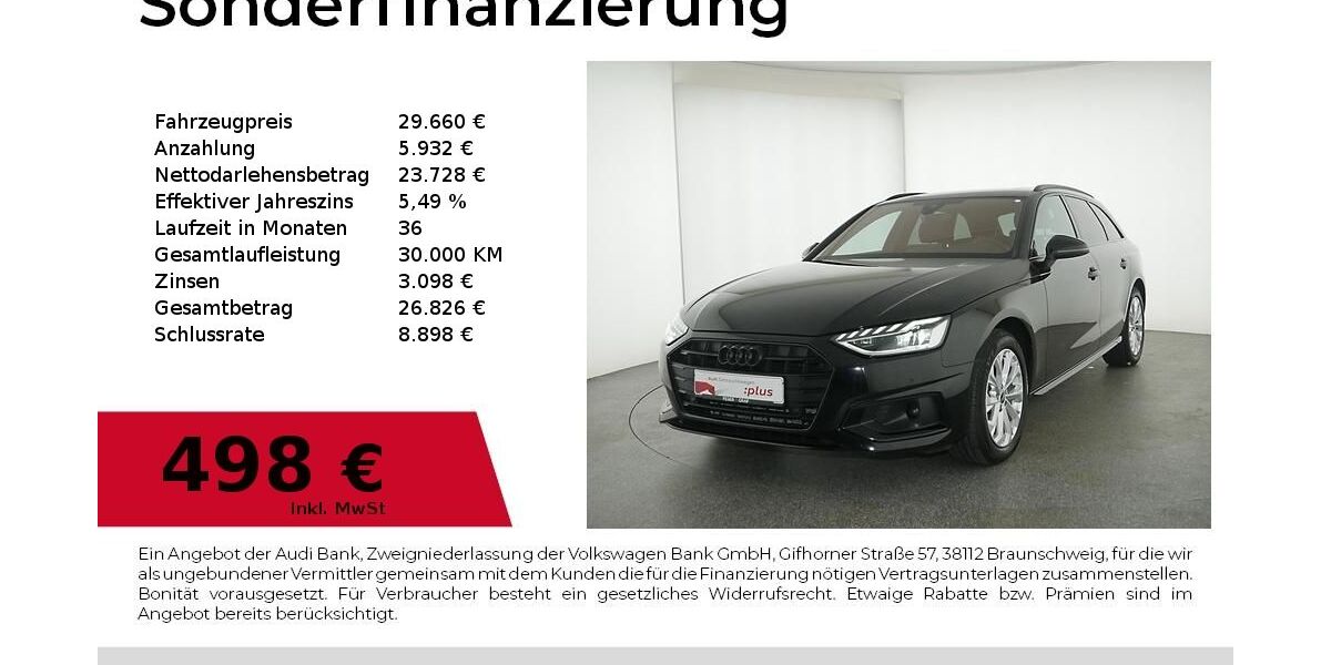 Audi A4 88.577 km 29.660 &euro; Nürnberg 90441