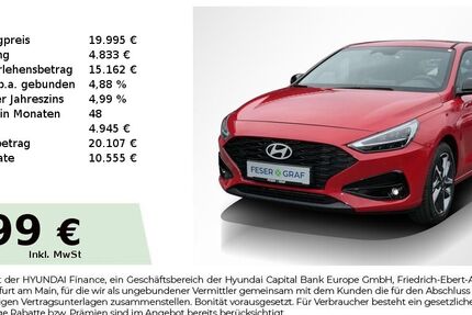 Hyundai i30 10.302 km 18.995 &euro; Fürth 90763
