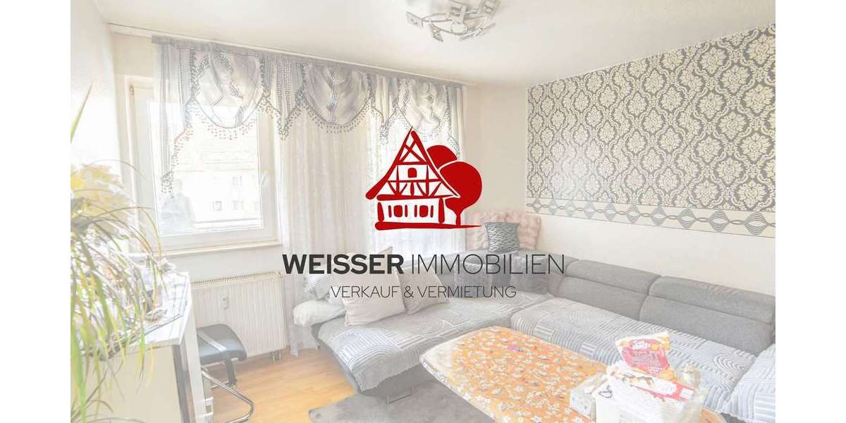 Etagenwohnung Fürth Südstadt - 2 Zimmer, 44 m&sup2;, 119.000&euro; | Angebot:26845357