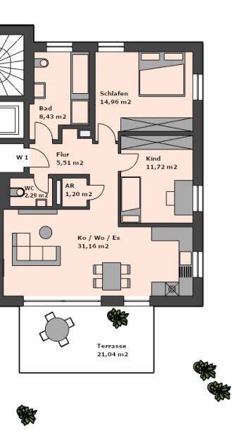 NEUBAU 2023! 3-Zimmer-Wohnung mit Gartenanteil in Fürth-Stadeln 3 zimmer