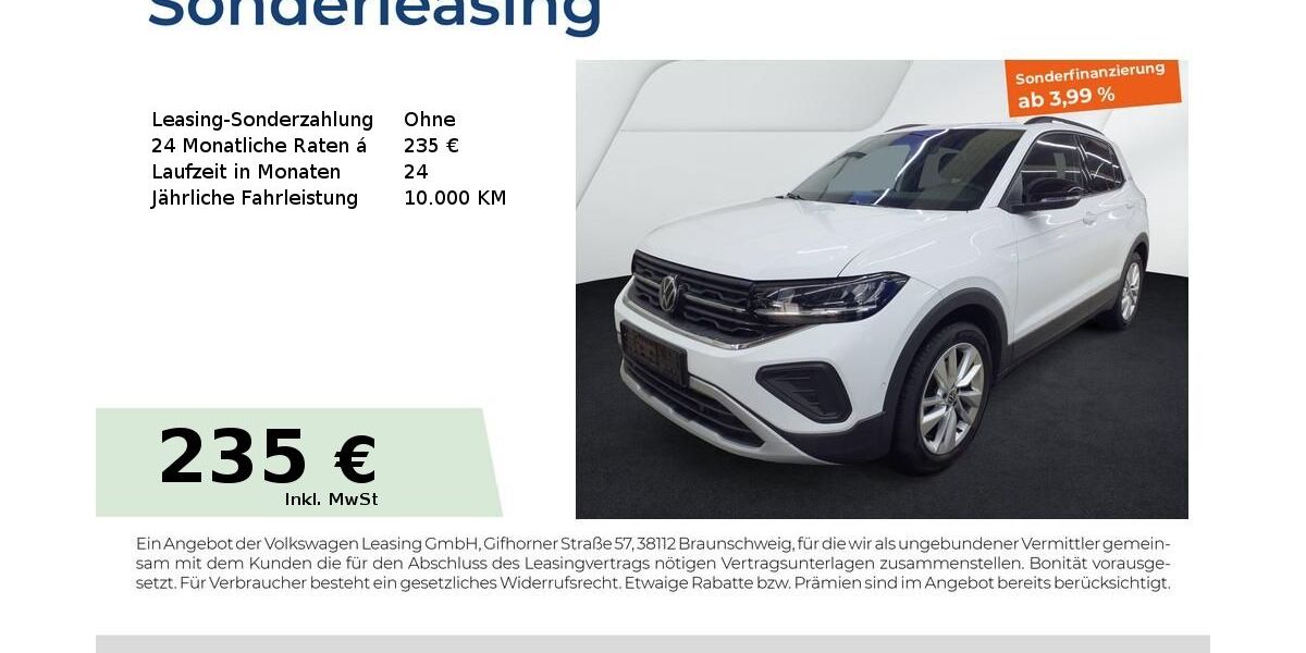 VW T-Cross 20.550 km 23.440 &euro; Forchheim 91301