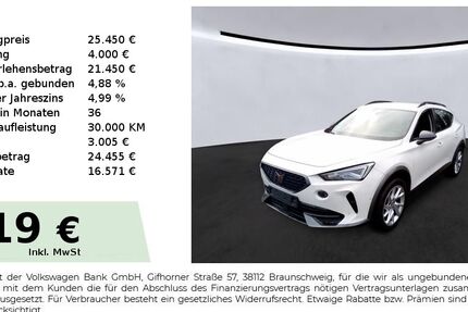 Cupra Formentor 31.350 km 25.450 &euro; Lauf an der Pegnitz 91207