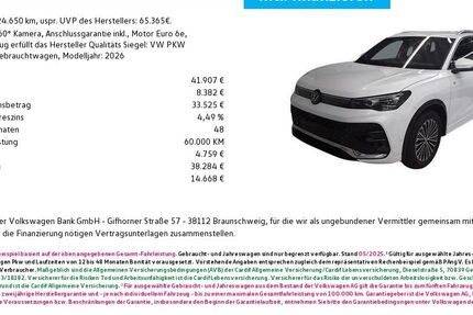 VW Tiguan 24.650 km 41.907 &euro; Fürth 90762