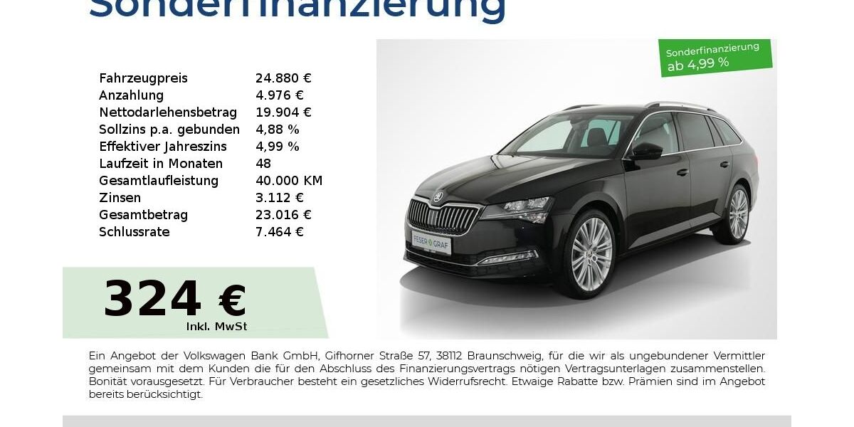 Skoda Superb 103.750 km 24.880 &euro; Nürnberg 90441