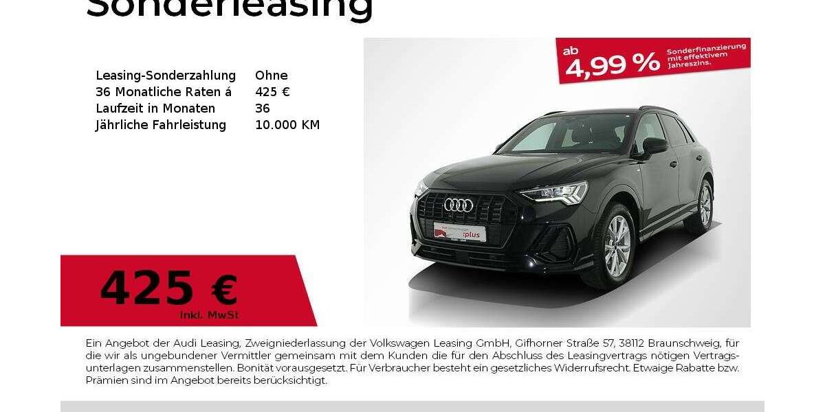Audi Q3 16.999 km 32.880 &euro; Nürnberg 90441