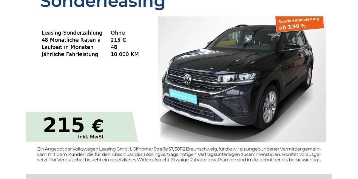 VW T-Cross 26.650 km 21.940 &euro; Forchheim 91301