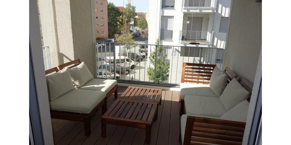 Moderne, neuwertige 1-Zimmer Wohnung mit Küche & Loggia in Fürth 1 zimmer