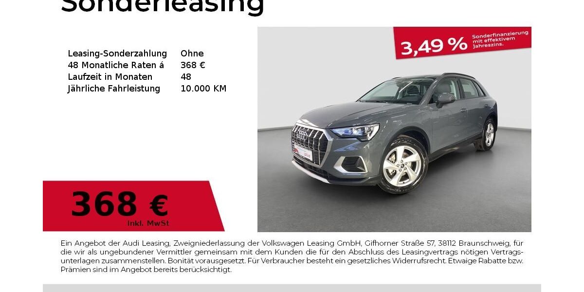 Audi Q3 6.424 km 38.980 &euro; Fürth 90763