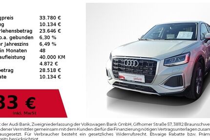 Audi Q2 10.100 km 33.780 &euro; Lauf an der Pegnitz 91207