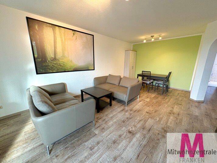Etagenwohnung Nürnberg Thon - 2 Zimmer, 65 m&sup2;, 1.100&euro; | Angebot:26306229
