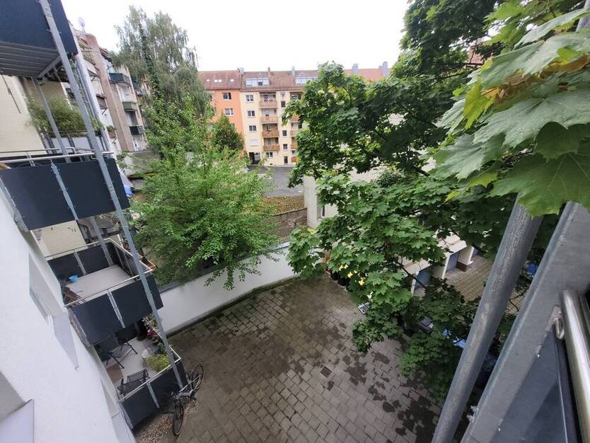 * Lichtdurchflutete 2-Zi-Whg. mit EINBAUKÜCHE und BALKON im beliebten NIBELUNGENVIERTEL *