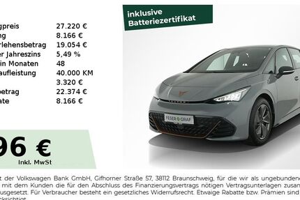 Cupra Born 24.250 km 26.770 &euro; Nürnberg 90441