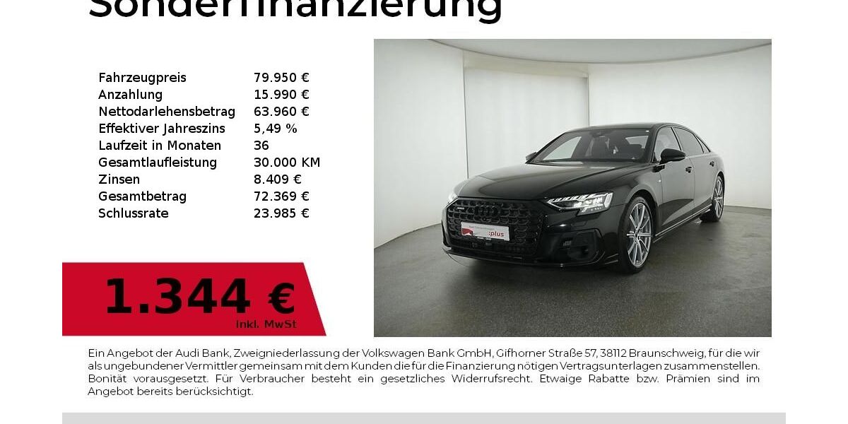 Audi A8 50.663 km 79.950 &euro; Nürnberg 90441