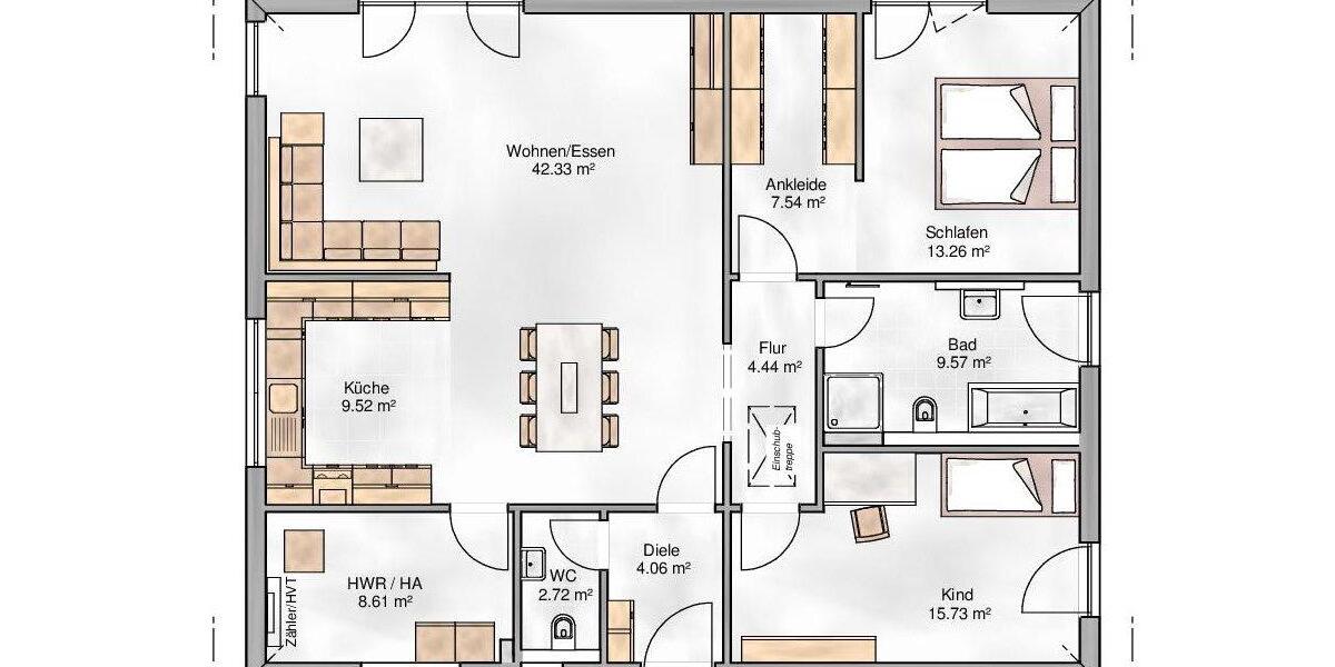 Bungalow Pyrbaum - 4 Zimmer, 116 m&sup2;, 549.000&euro; | Angebot:26739807
