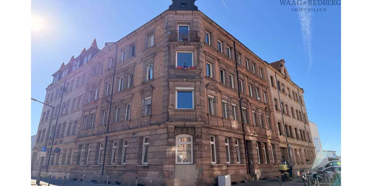 Etagenwohnung Nürnberg Sankt Leonhard - 2 Zimmer, 48 m&sup2;, 119.999&euro; | Angebot:27501077