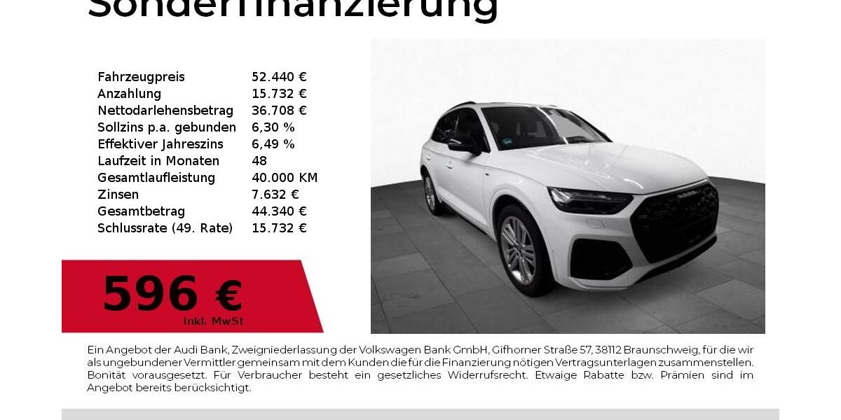 Audi Q5 22.000 km 52.440 &euro; Nürnberg 90411