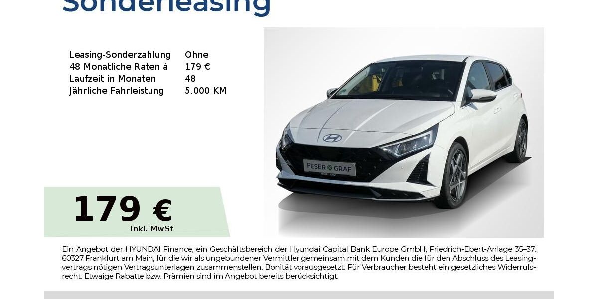 Hyundai i20 2.000 km 20.950 &euro; Fürth 90763