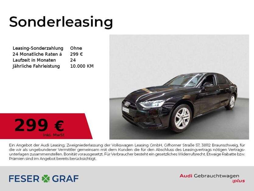 Audi A4 34.421 km 37.409 € Nürnberg 90411