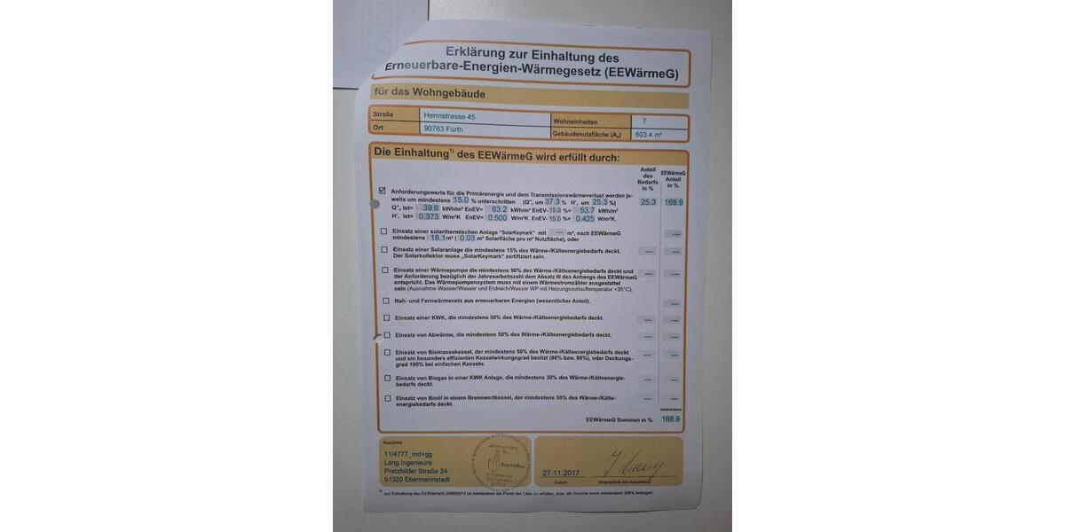 Erdgeschoßwohnung Fürth Südstadt - 2 Zimmer, 60 m&sup2;, 329.000&euro; | Angebot:26223957