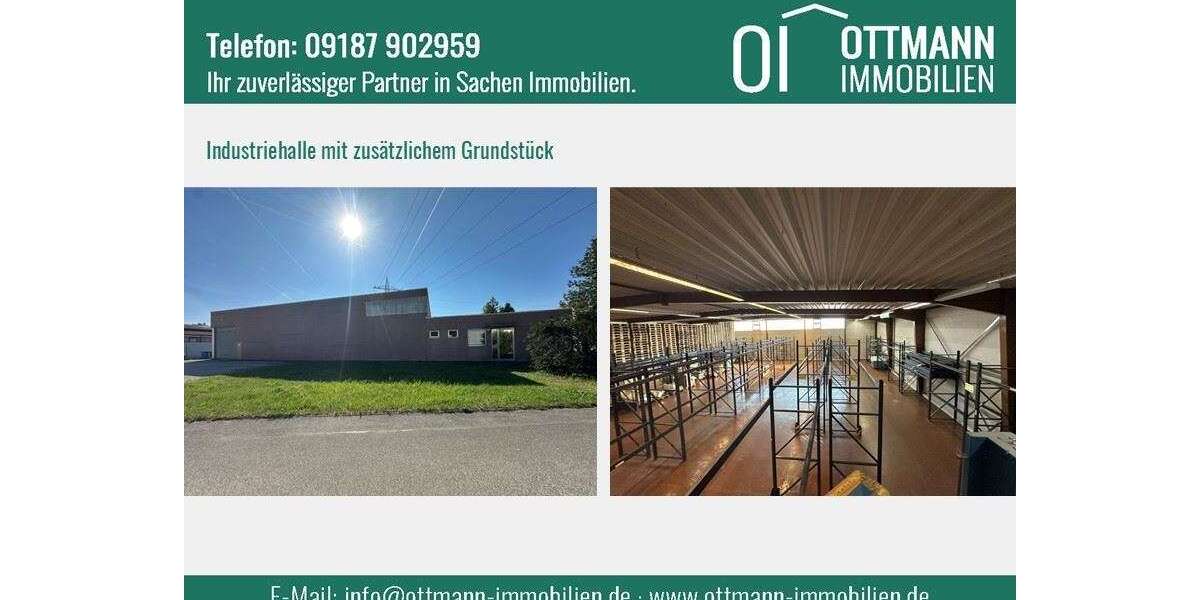 Halle in Altdorf b. Nürnberg 865.000 € 700 m² zimmer