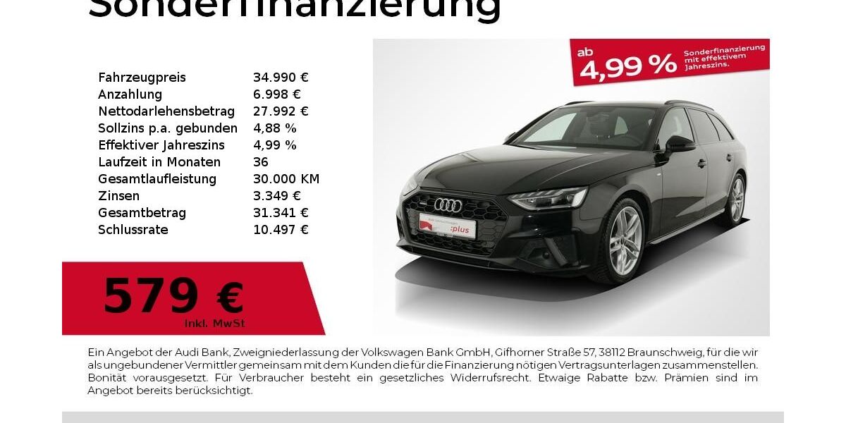 Audi A4 59.000 km 34.990 &euro; Nürnberg 90441