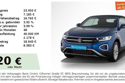 VW T-Roc 8.850 km 23.540 &euro; Nürnberg 90441