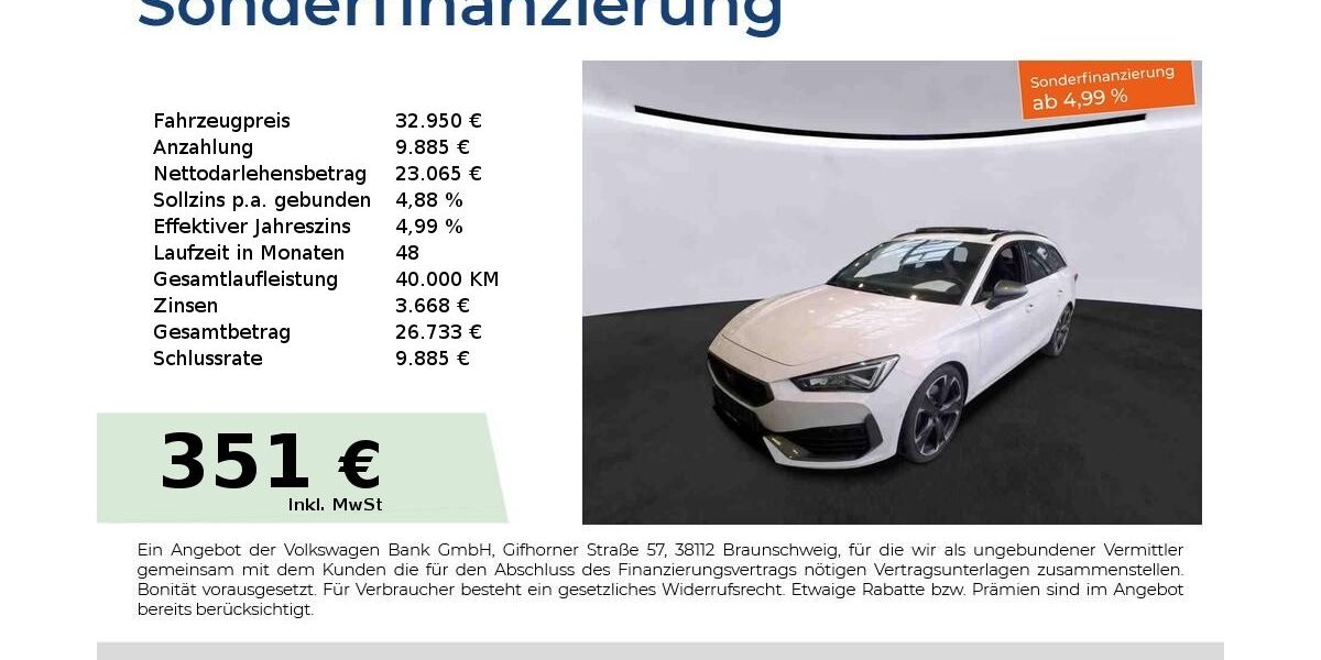 Cupra Leon 23.950 km 32.950 &euro; Nürnberg 90441