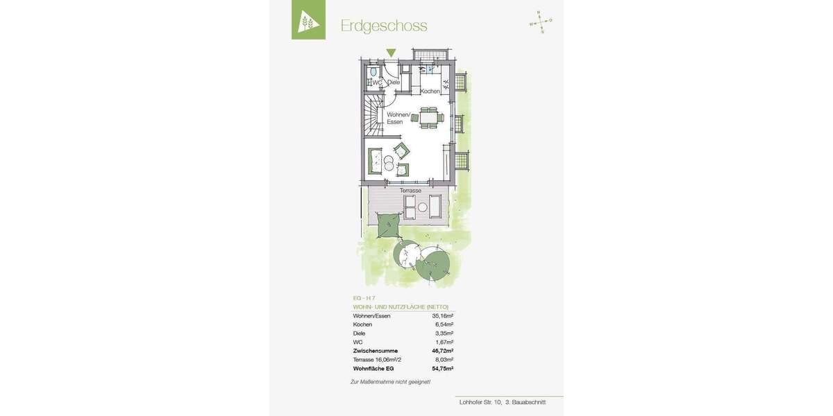 Reihenendhaus Nürnberg Lohhof - 5 Zimmer, 128 m&sup2;, 710.000&euro; | Angebot:26929678