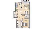 Etagenwohnung Nürnberg Falkenheim - 3 Zimmer, 72 m&sup2;, 1.050&euro; | Angebot:26338935