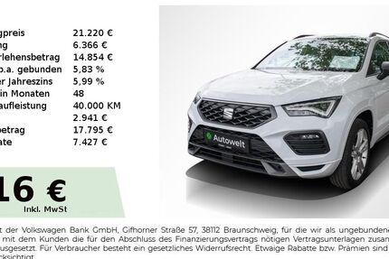 Seat Ateca 78.450 km 20.770 &euro; Nürnberg 90431