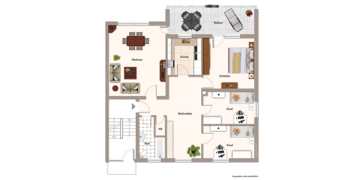 Etagenwohnung Erlangen Alterlangen - 4 Zimmer, 110 m&sup2;, 375.000&euro; | Angebot:26486399