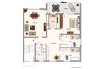 Etagenwohnung Erlangen Alterlangen - 4 Zimmer, 110 m&sup2;, 375.000&euro; | Angebot:26486399