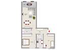 Etagenwohnung Fürth Nordstadt - 3 Zimmer, 74 m&sup2;, 210.000&euro; | Angebot:26841033