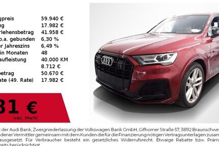 Audi Q7 43.500 km 59.940 € Nürnberg 90411
