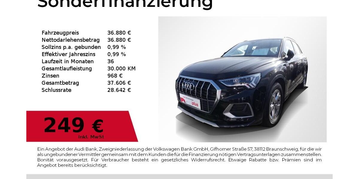 Audi Q3 18.192 km 35.840 &euro; Erlangen 91058