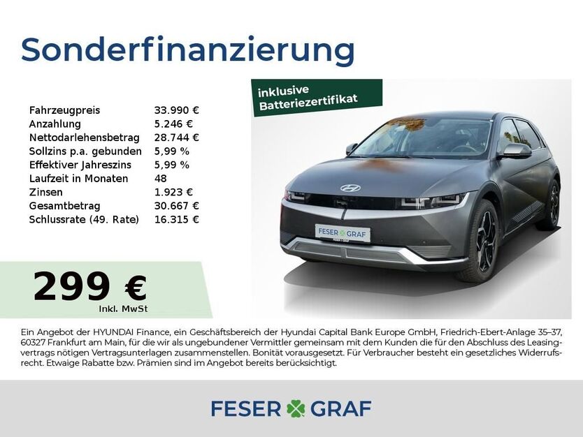 Hyundai IONIQ 5 23.801 km 33.850 € Fürth 90763