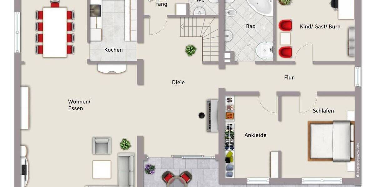 Bungalow Obermichelbach Rothenberg - 4 Zimmer, 156 m&sup2;, 1.598.000&euro; | Angebot:26434035