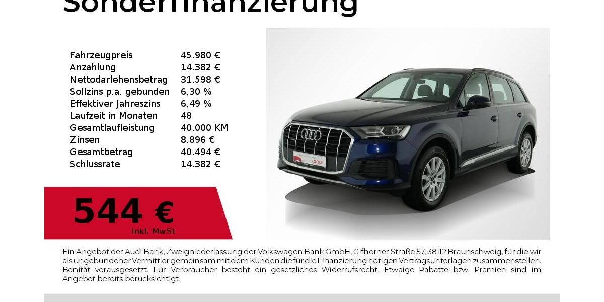 Audi Q7 67.800 km 44.980 &euro; Nürnberg 90411