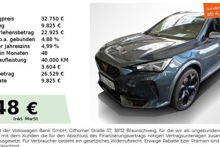 Cupra Formentor 27.950 km 32.750 &euro; Nürnberg 90441