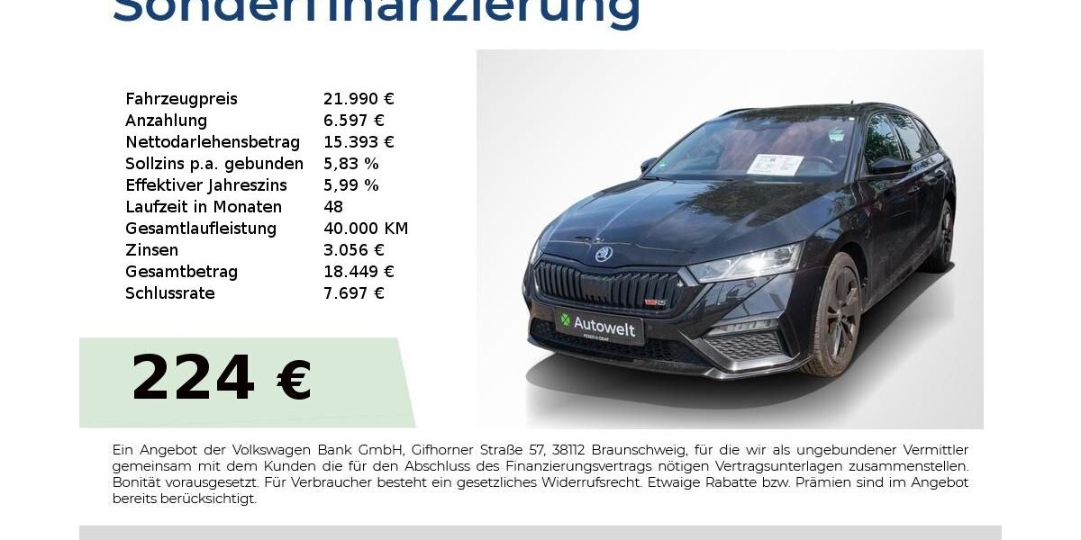 Skoda Octavia 124.418 km 21.990 &euro; Nürnberg 90431