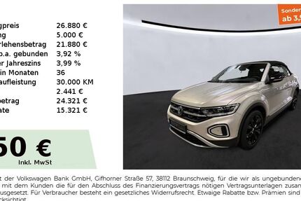 VW T-Roc 54.813 km 26.880 &euro; Fürth 90763