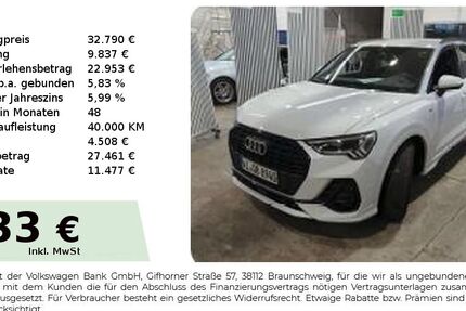 Audi Q3 19.999 km 32.440 &euro; Nürnberg 90431