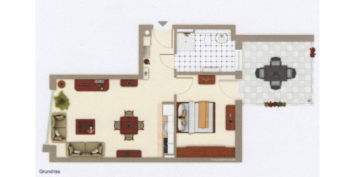 2-Zimmer-Neubauwohnung in zentrumsnaher Lage Fürth zu vermieten zimmer